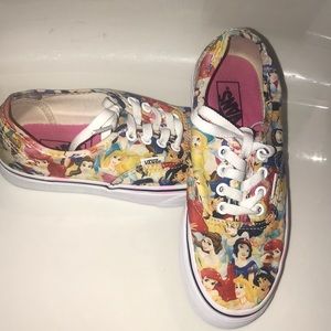 disney princess vans size 12